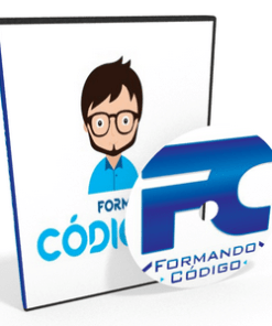Una funda de cd con un personaje de dibujos animados para Cursos de Programación - Formando Codigo.
