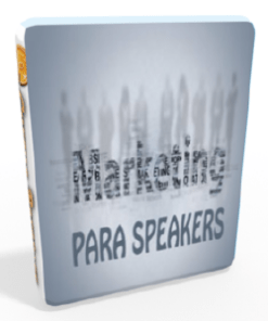 Un libro con las palabras Marketing Para Speakers - Universidad del cambio, disponible para cursos baratos.