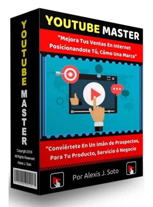 Curso Youtube Master - Posiciona Tu CANAL DE YOUTUBE en español con cursos baratos.