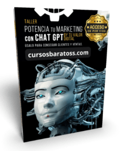 Reemplaza "Potencia a marketing con chat" por "Curso Taller Potencia tu Marketing con Chat GPT – Tu Valor Digital