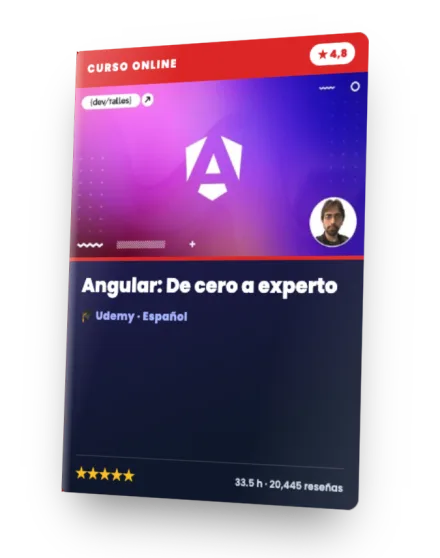 Curso Angular: De cero a experto