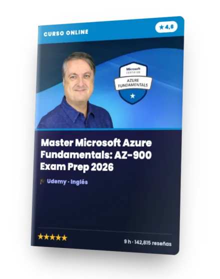 Curso Master Microsoft Azure Fundamentals: AZ-900 Exam Prep 2026