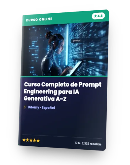 Curso Curso Completo de Prompt Engineering para IA Generativa A-Z