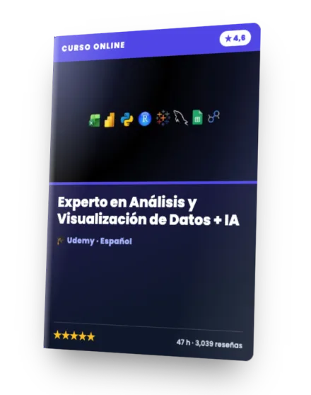Curso Experto en Análisis y Visualización de Datos + IA