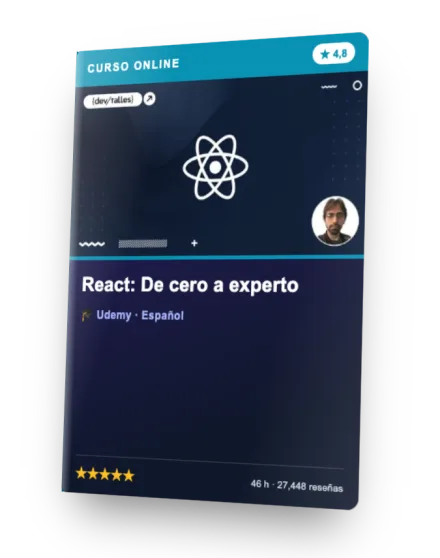 Curso React: De cero a experto